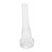 ABS Trumpet Mouthpiece 3C Size for Musical Trumpet,White